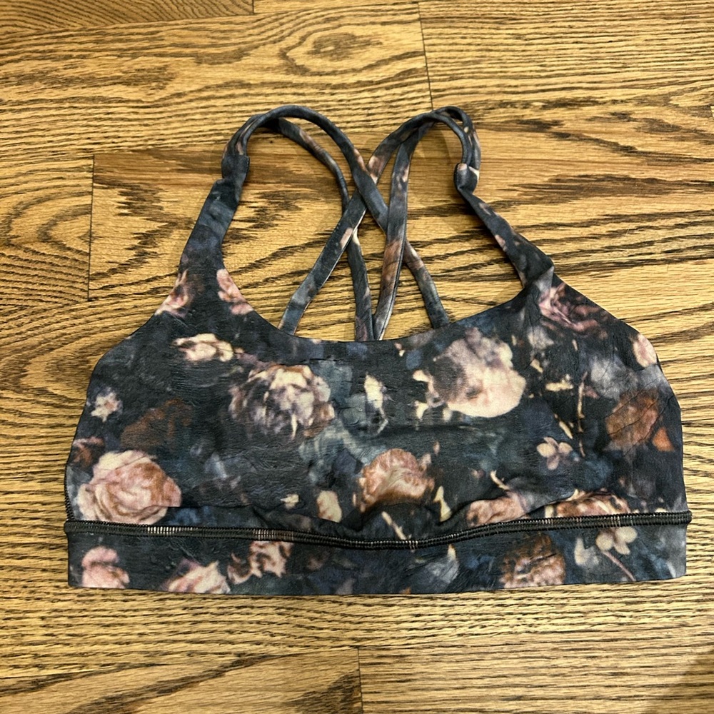 Lululemon Sports Bra- Floral Design